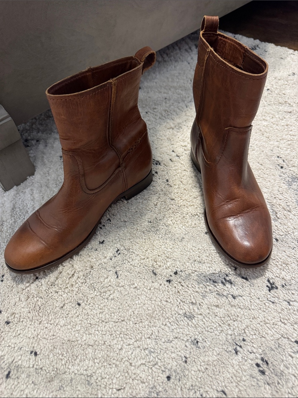 Frye Brown Leather Women's Boots